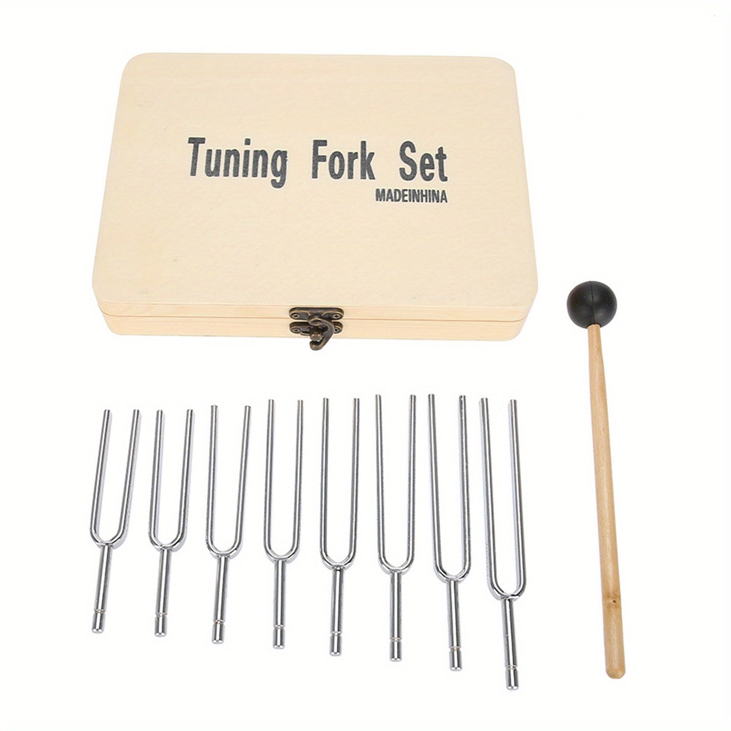 Steel Tuning Fork Set - Chakra Sound Healing