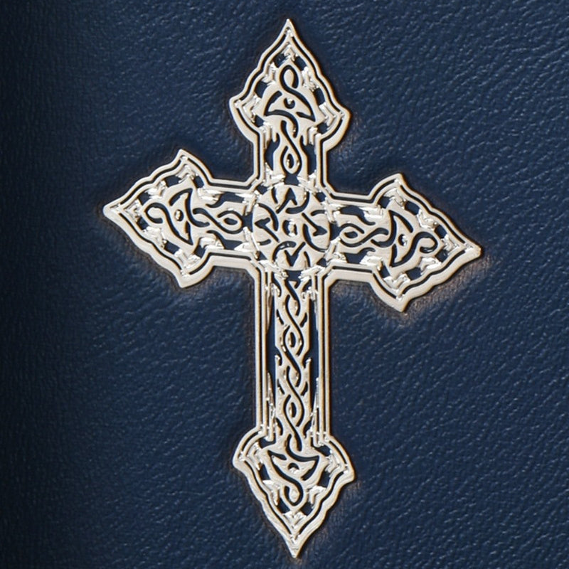 3D Cross Embossed Glossy Notebook