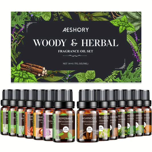 Top 14 Essential Oils Set