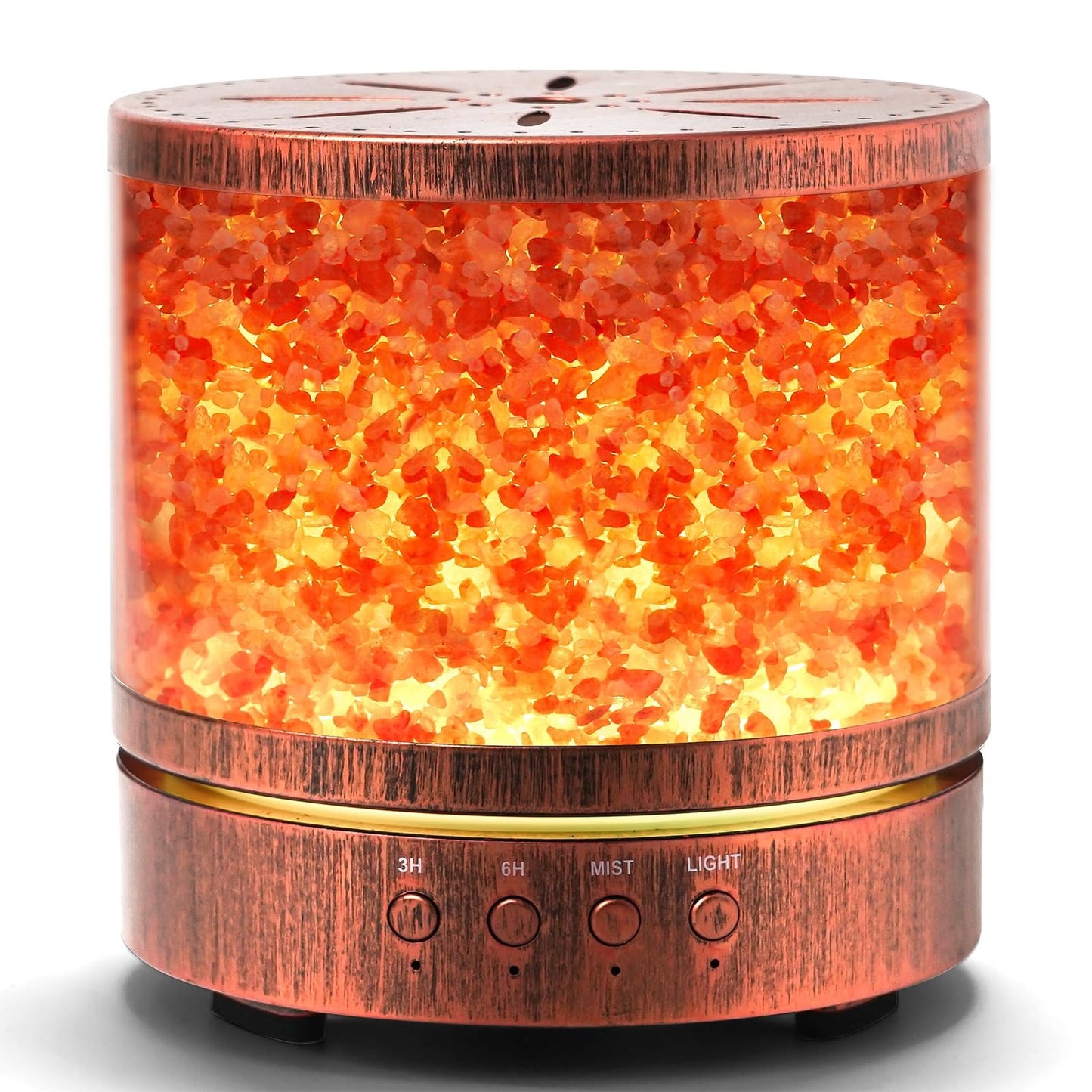 Ultrasonic Himalayan Salt Lamp Essential Oil Diffuser