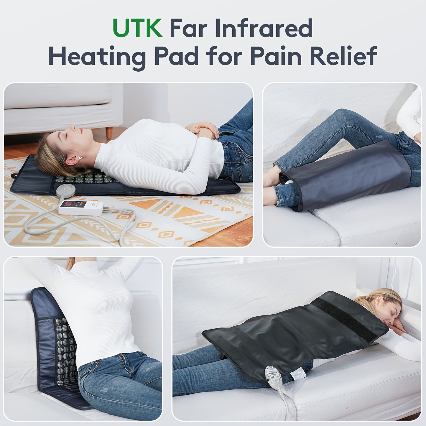 Far Infrared Jade Heating Pad For Pain