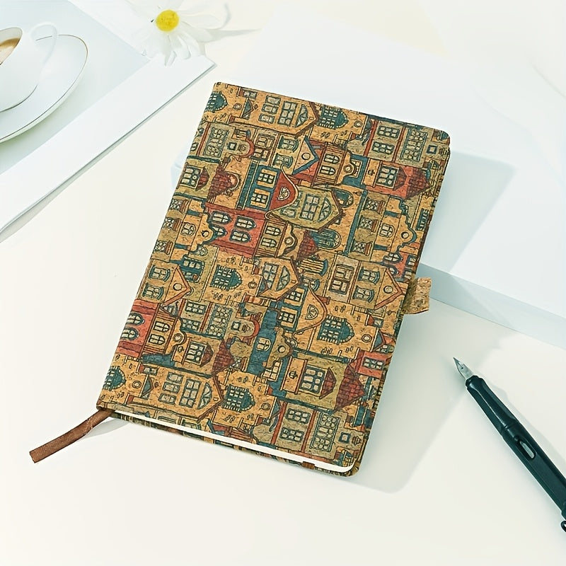 Hardcover College Ruled Faux Leather Journal