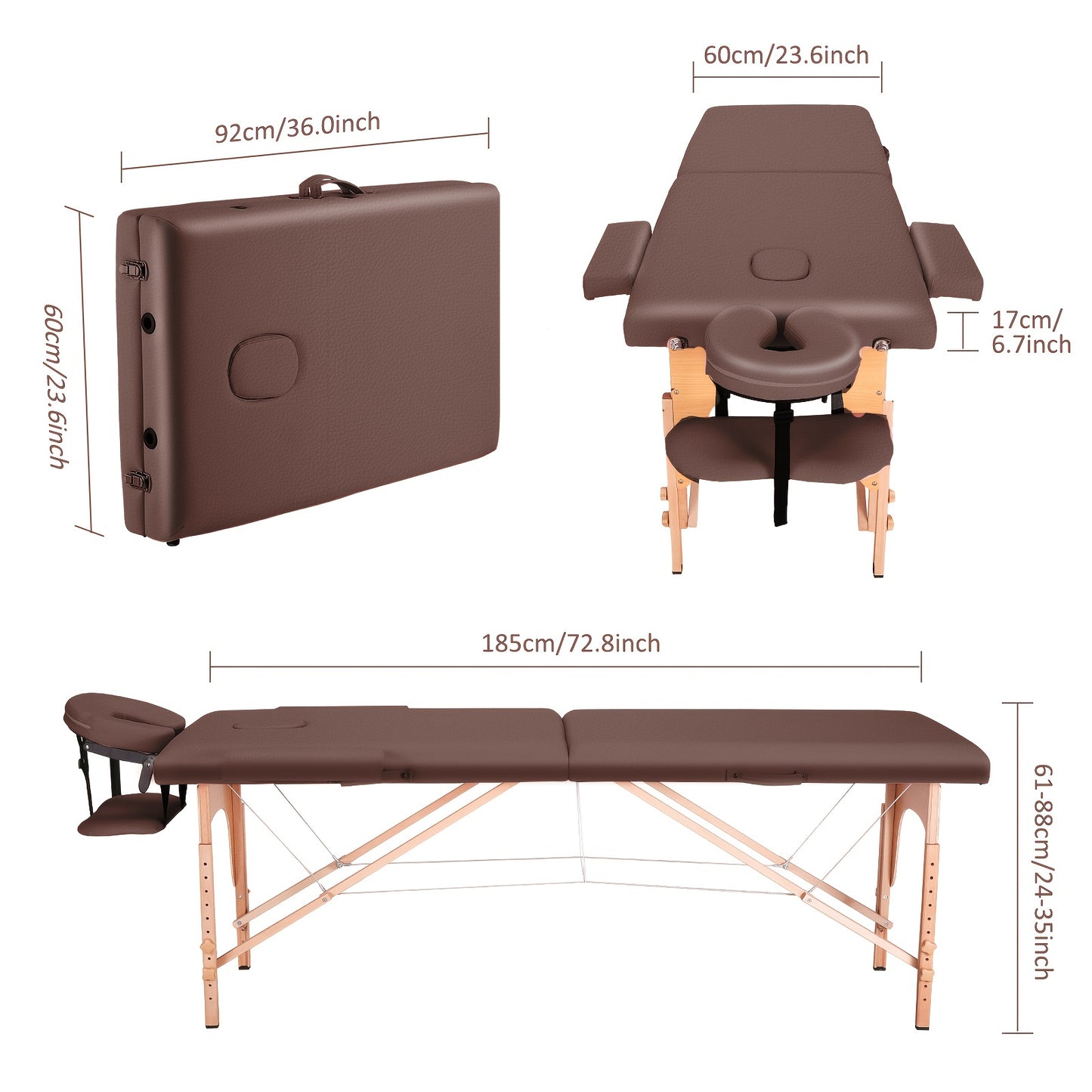 Portable Massage Table w/ Carry Bag