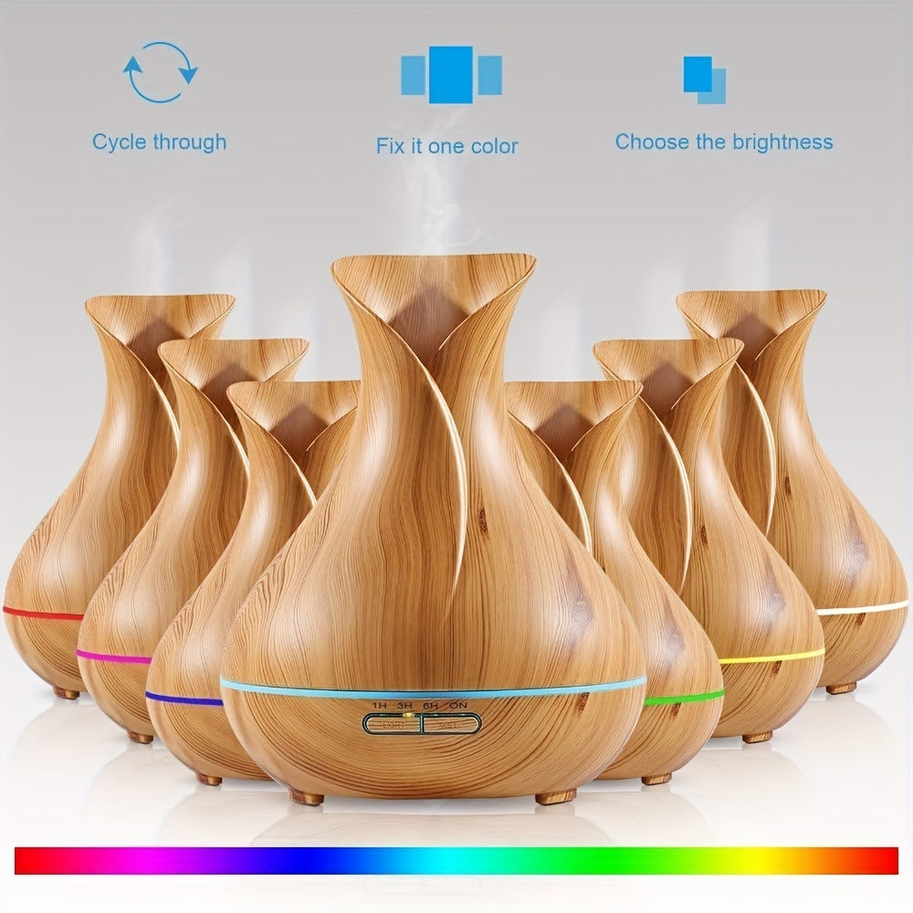 Large Essential Oil Diffuser w/ 10 Essential Oils Set