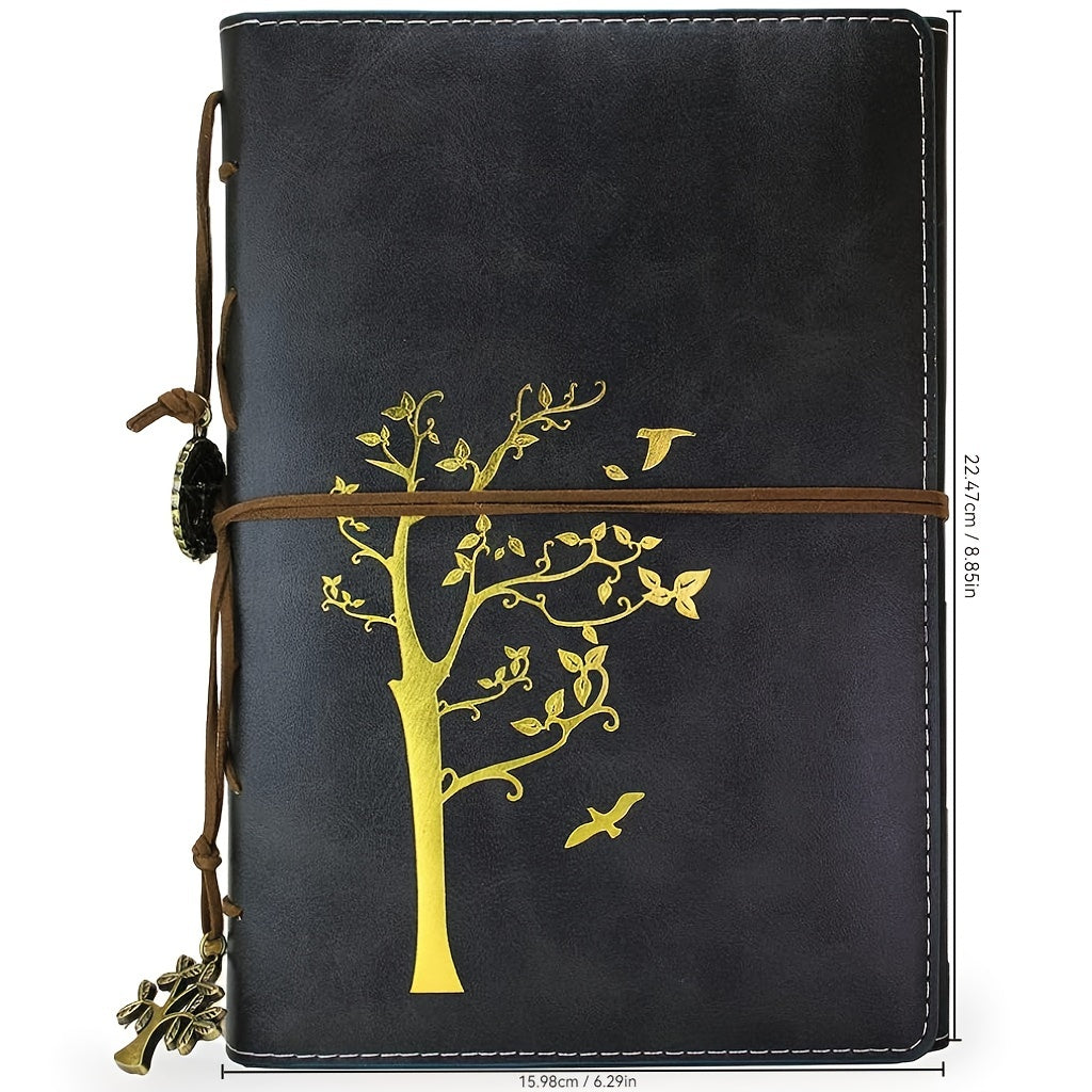 Faux Leather Lined Journal