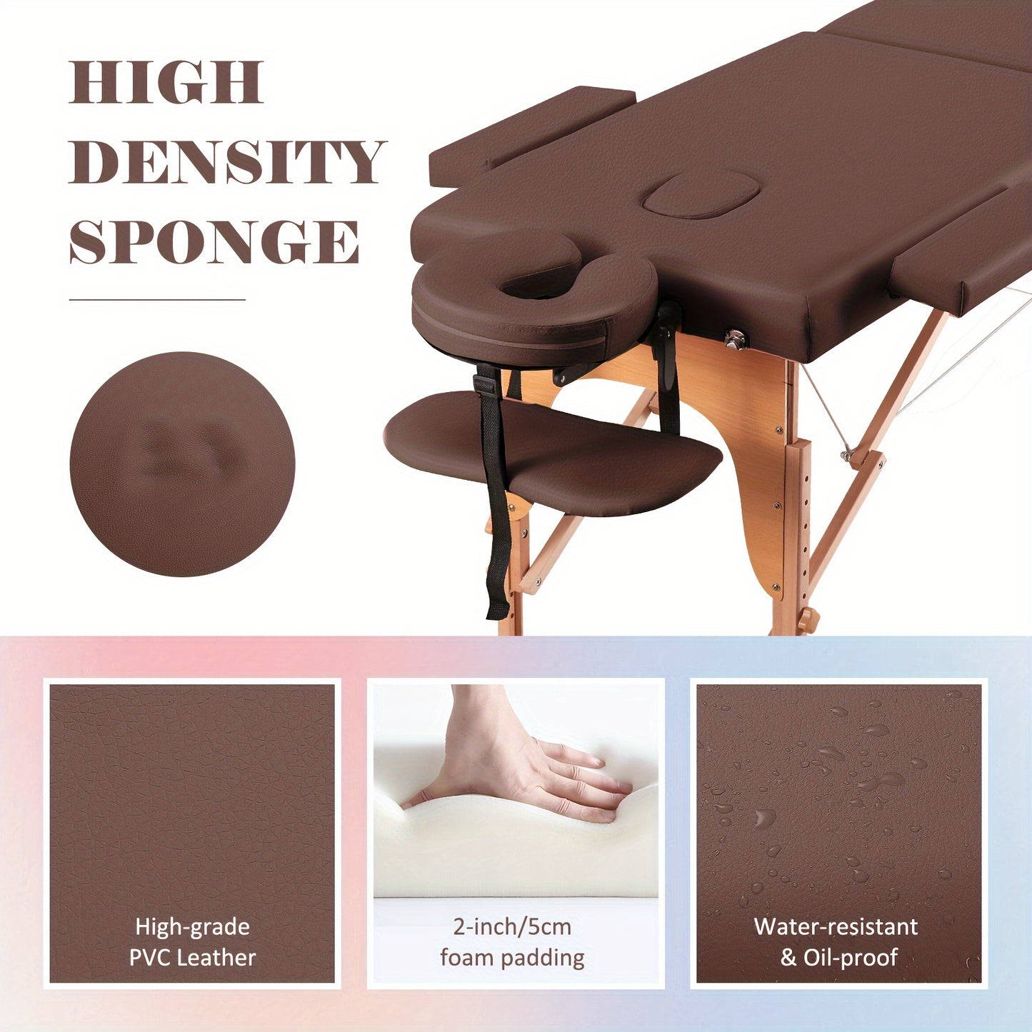 Portable Massage Table w/ Carry Bag