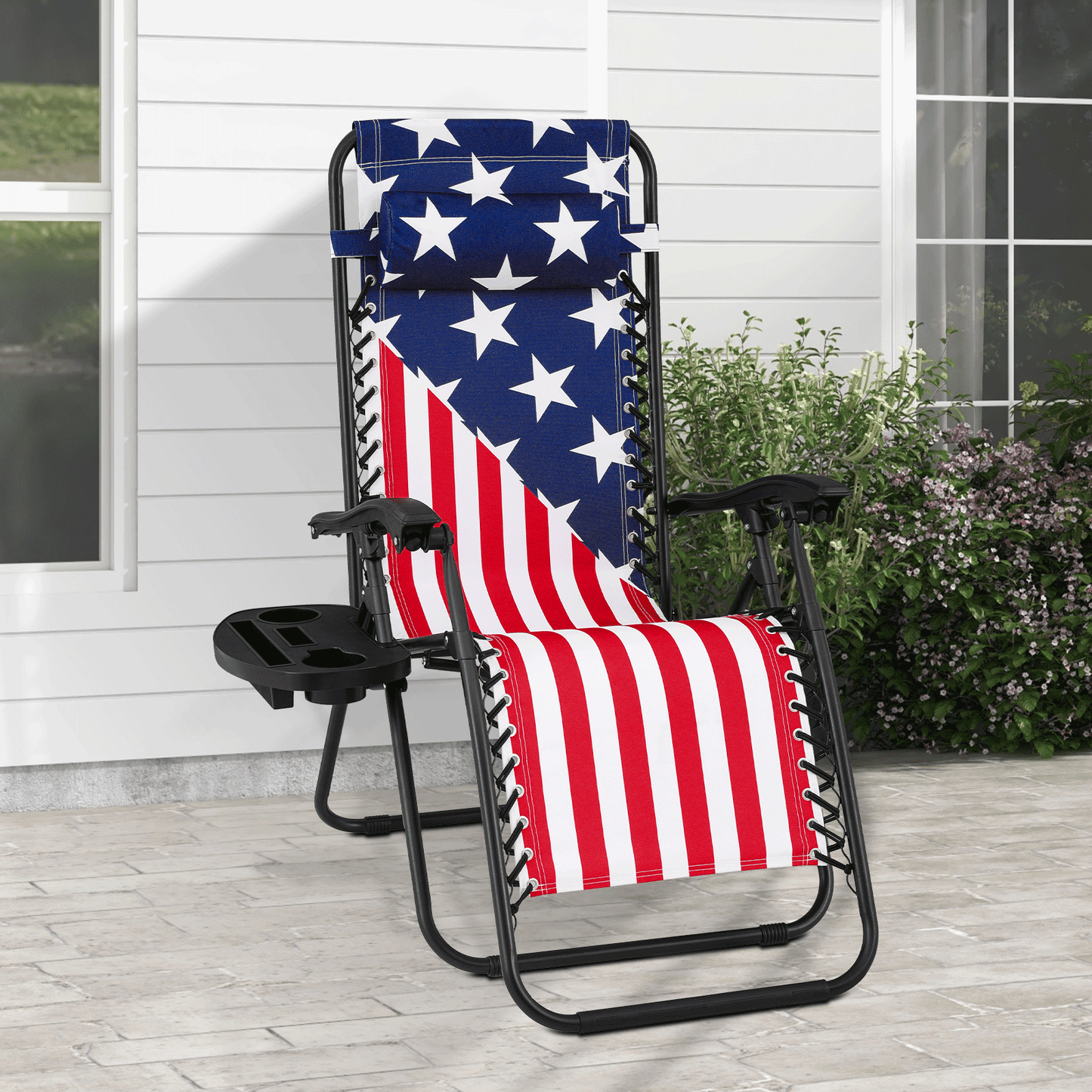 Patriotic Zero Gravity Chair - Great For Reiki