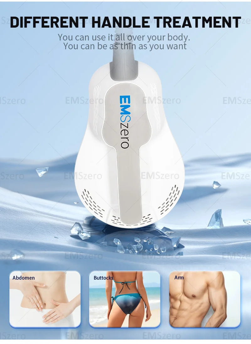 6500W  RF Magnetic Muscle Instrument Belly, Thigh, Arm Shaping