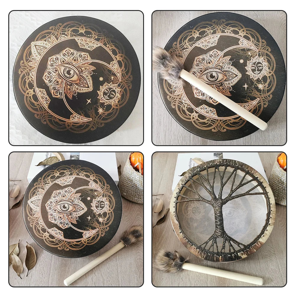 Handmade Shaman Drum, Sound Healing Tool