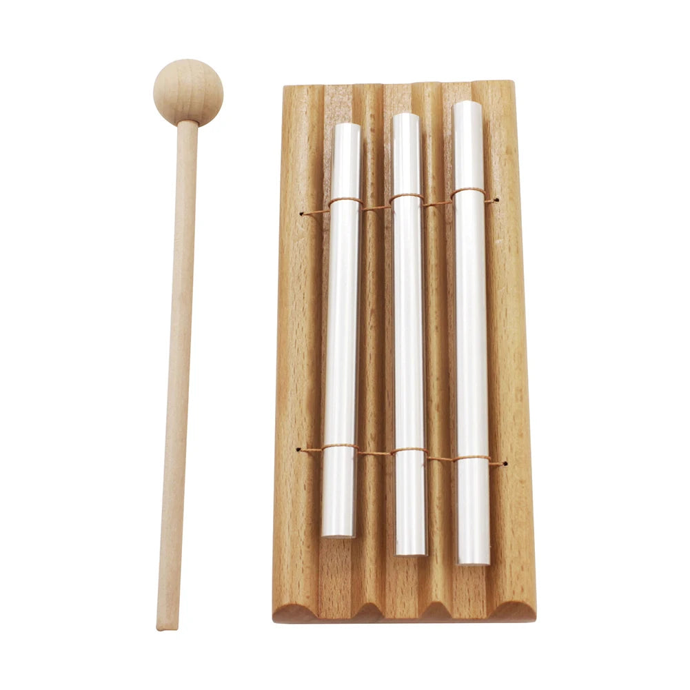 Healing Hand Chime Trio W/ Mallet for Sound Therapy