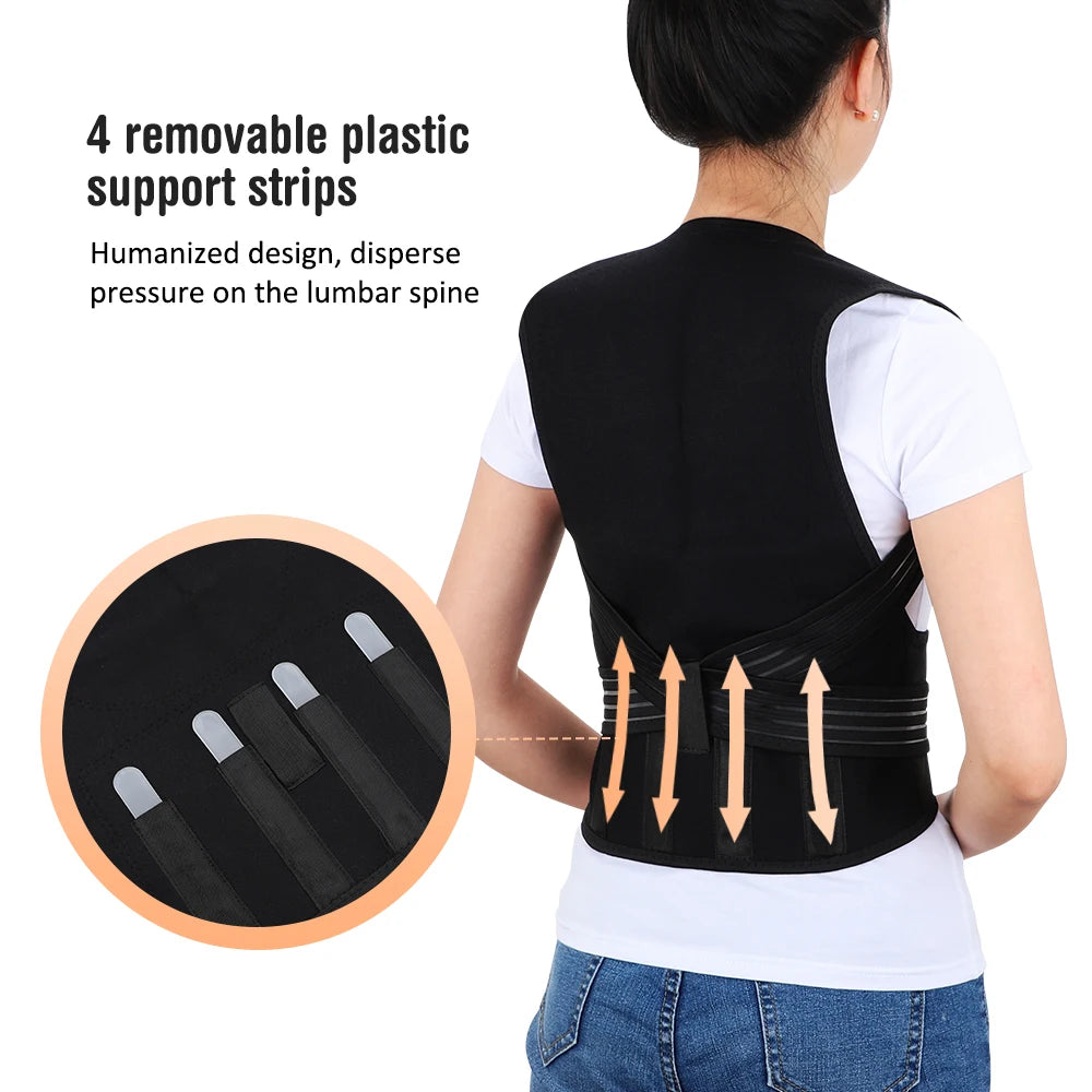 Magnetic Therapy Heating Shoulder Wrap Back Posture Corrector