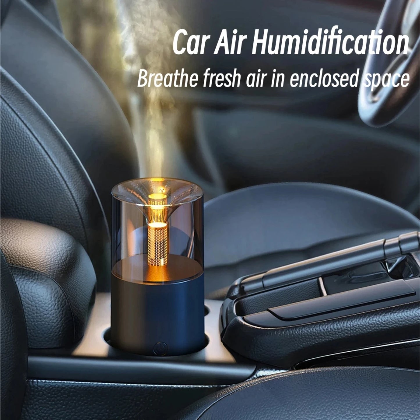 USB Car Essential Oil Diffuser Humidifier