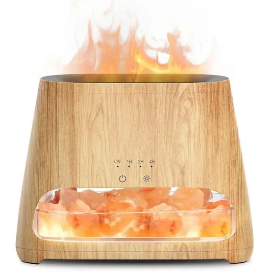 Air Purifier & Humidifier - Oil Diffuser & Salt Lamp