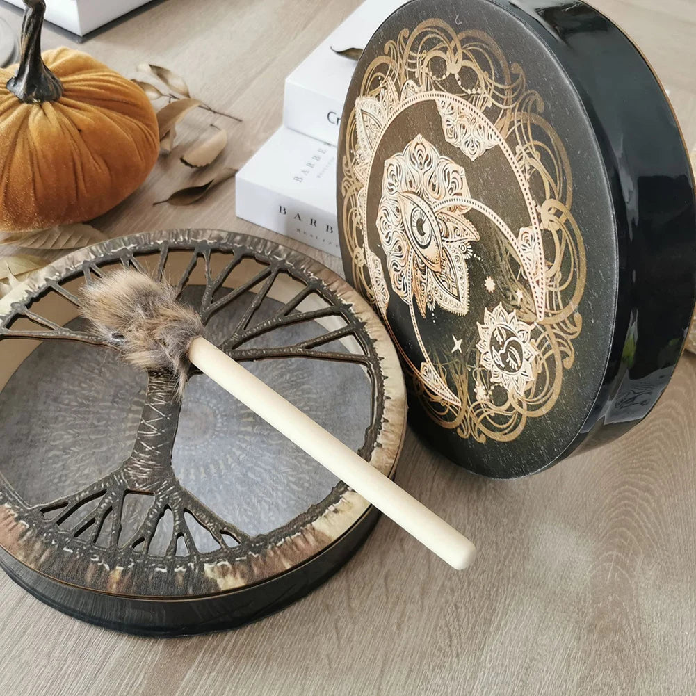 Handmade Shaman Drum, Sound Healing Tool