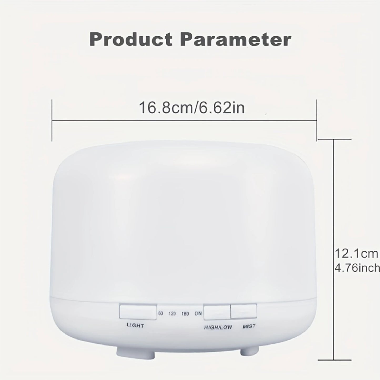 500ml Essential Oil Diffuser & Humidifier