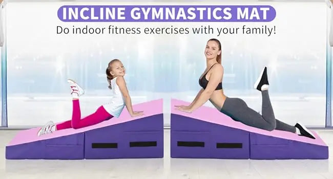 Yoga Gymnastics Folding Incline Mats 48"x24"