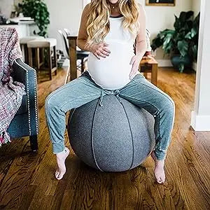 Max Size Felt Yoga Ball Chair, For Tall