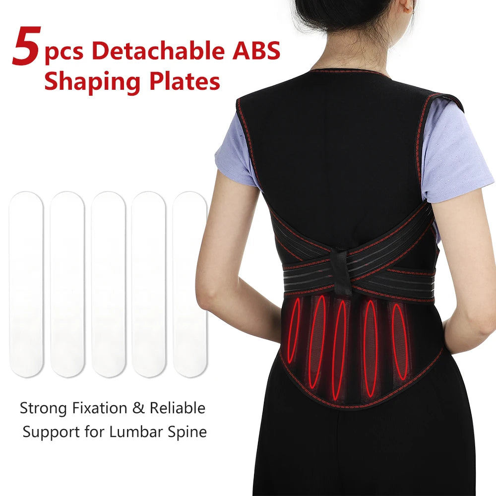 Magnetic Therapy Heating Shoulder Wrap Back Posture Corrector