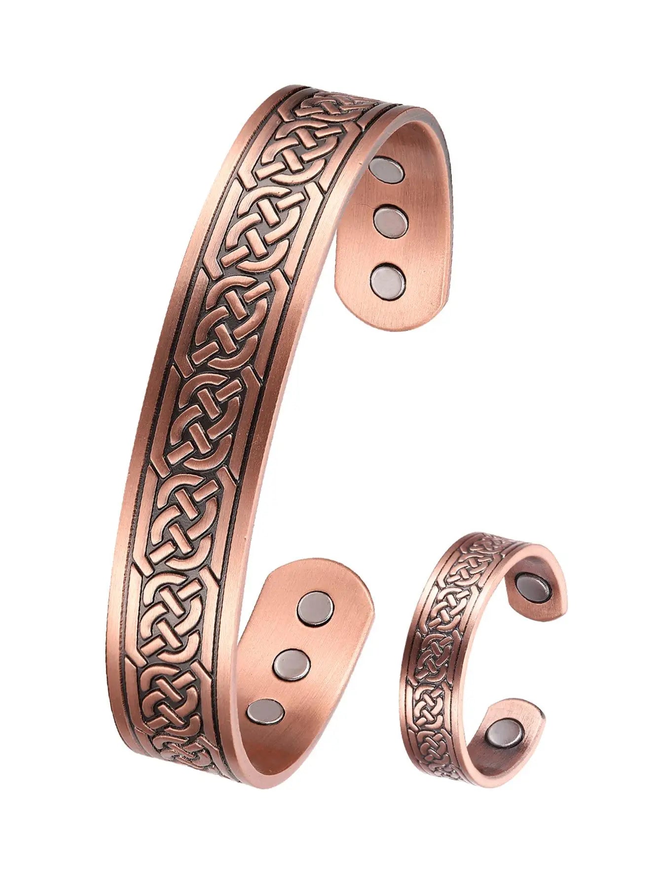 Copper Magnetic Cuff Bracelet