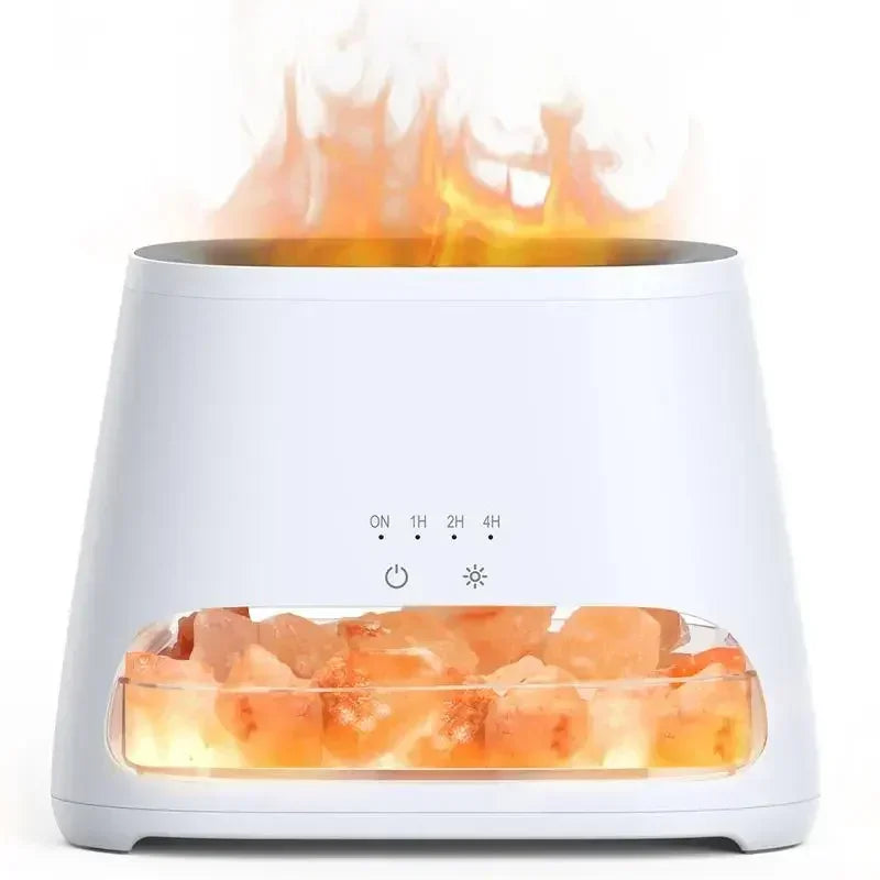 Air Purifier & Humidifier - Oil Diffuser & Salt Lamp