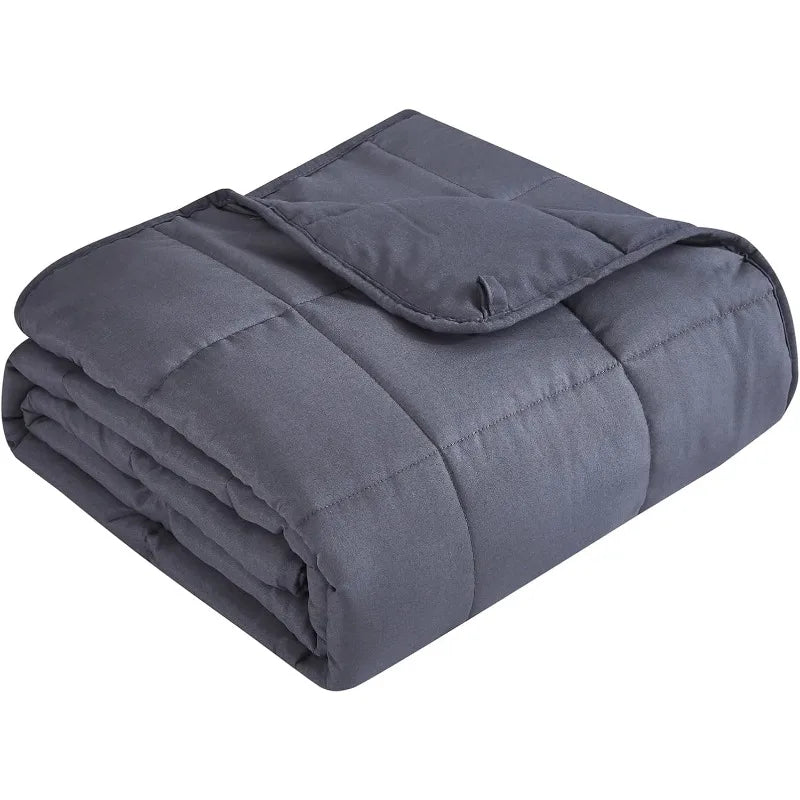 Cooling Breathable Microfiber Adult Weighted Blanket