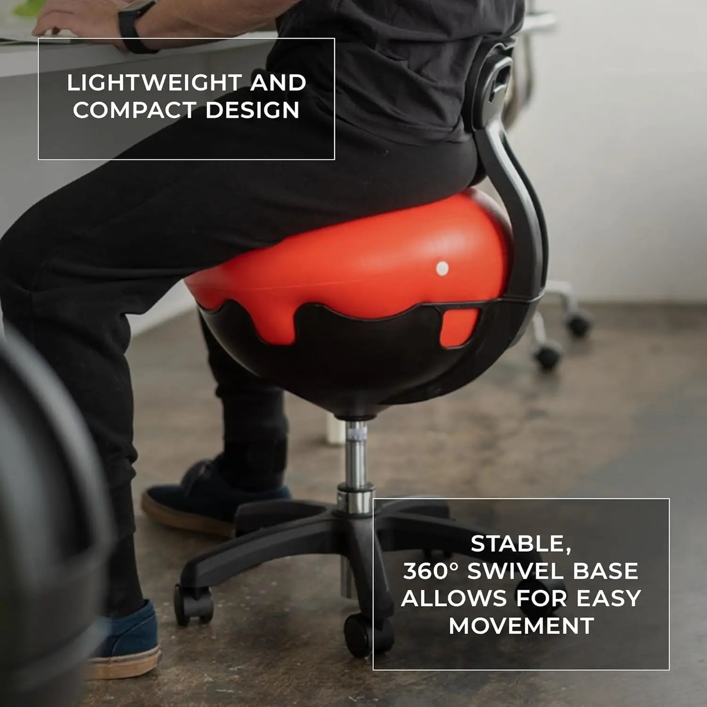 Adjustable Yoga Ball Chair for Office