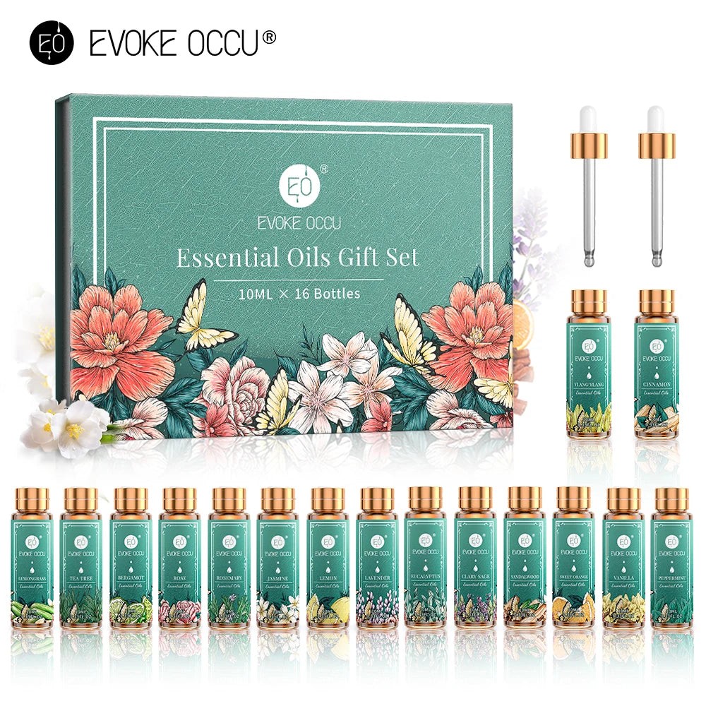 16 Set Pure Undiluted 100% Essential oils