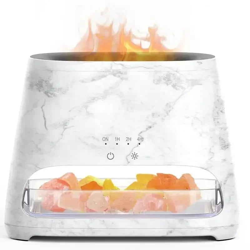 Air Purifier & Humidifier - Oil Diffuser & Salt Lamp