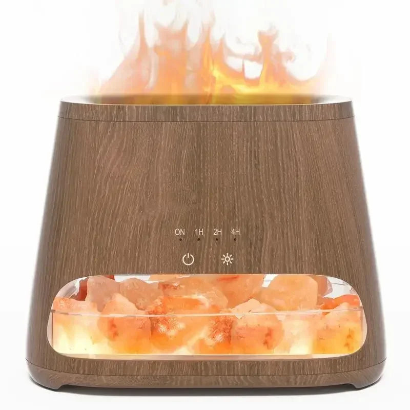 Air Purifier & Humidifier - Oil Diffuser & Salt Lamp