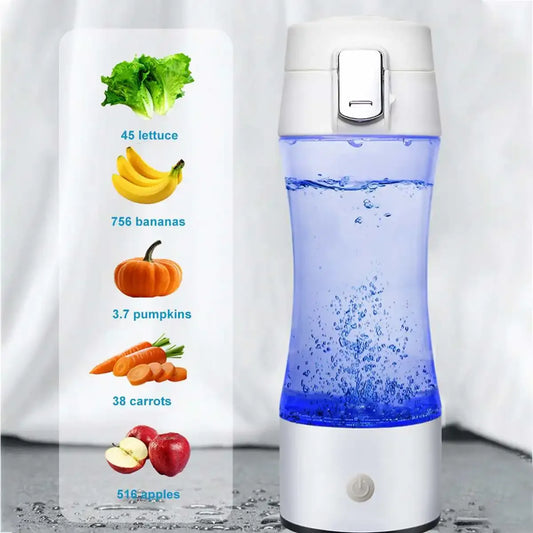 Rechargeable Hydrogen-Rich Alkaline Making Water Bottle