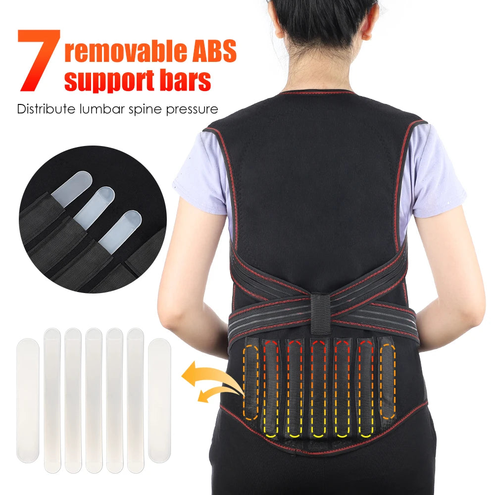 Magnetic Therapy Heating Shoulder Wrap Back Posture Corrector