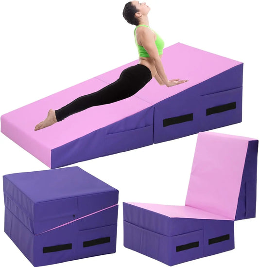 Yoga Gymnastics Folding Incline Mats 48"x24"