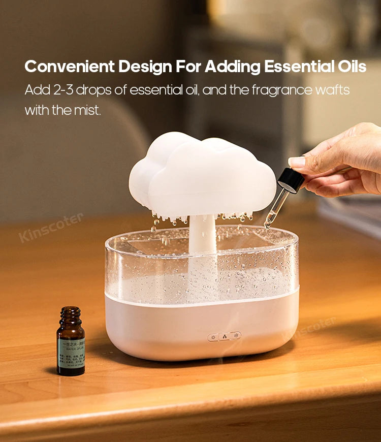 200ml Cloud Air Humidifier Oil Diffuser