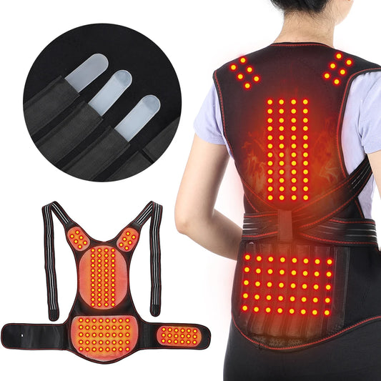 Magnetic Therapy Heating Shoulder Wrap Back Posture Corrector