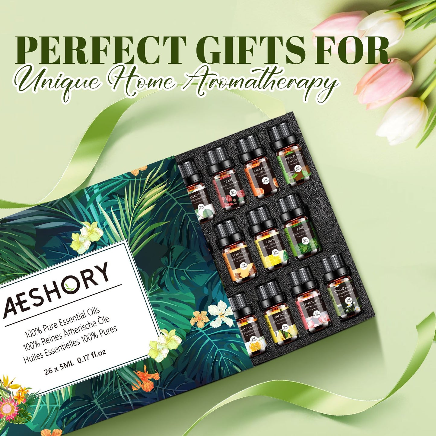 26 Pcs Essential Oils Set