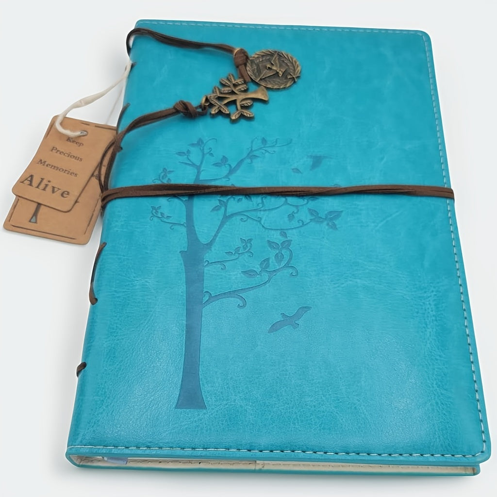 Faux Leather Lined Journal