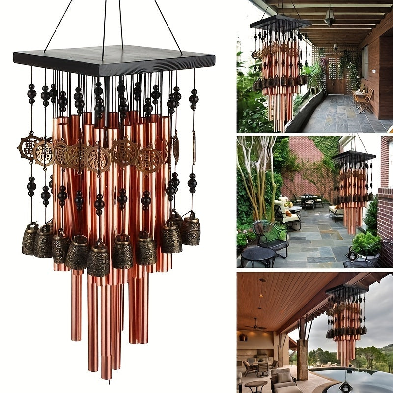 Super Large 28 Tube Antique Wind Chime