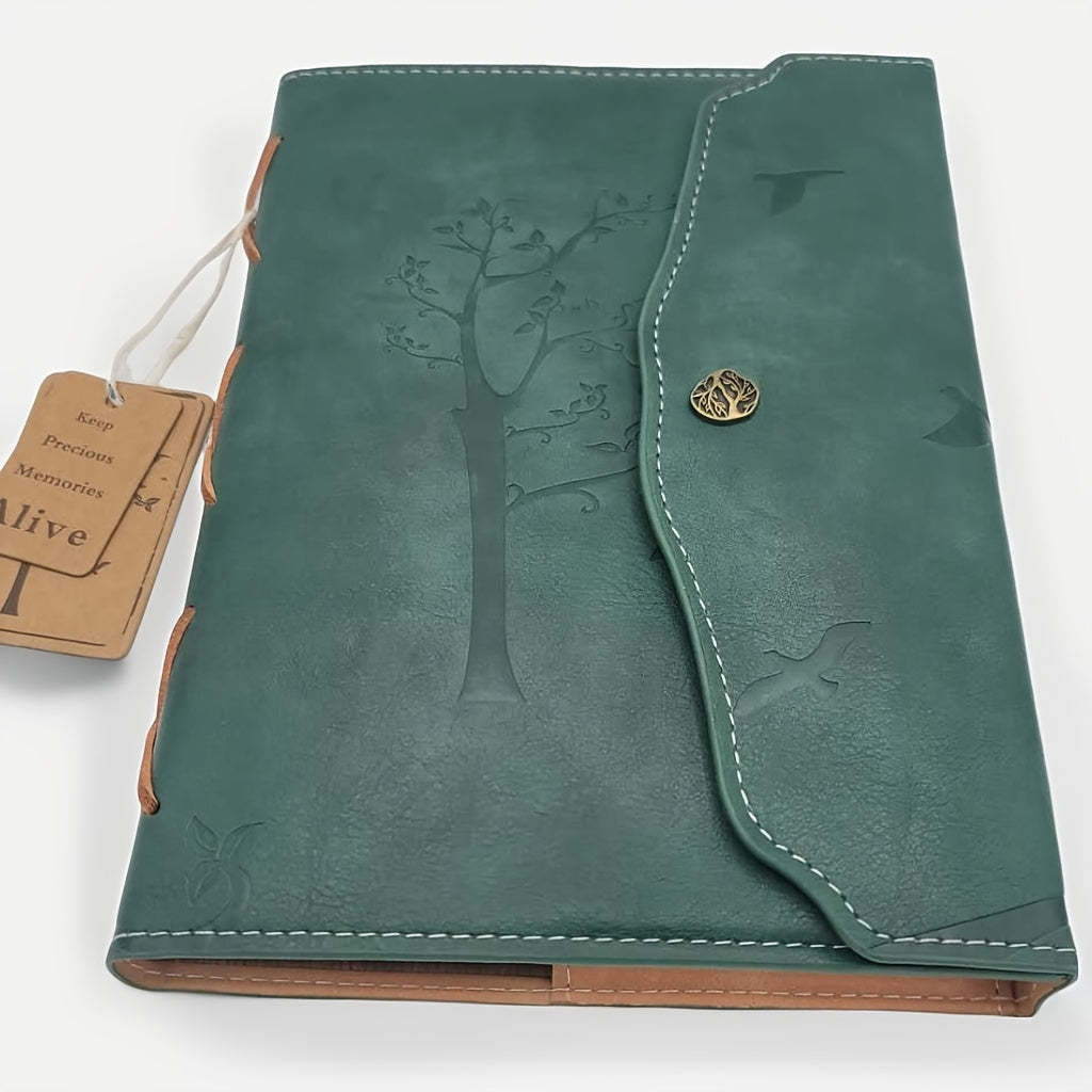 Faux Leather Lined Journal