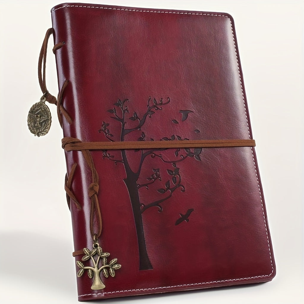 Faux Leather Lined Journal